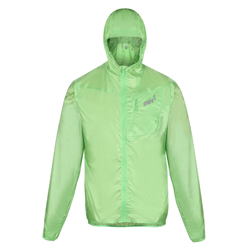 Inov8 Windshell FZ Mens Running Windproof Jacket in Green-1